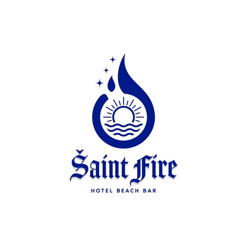 Saint Fire- hotel logo Design by The Last Hero™