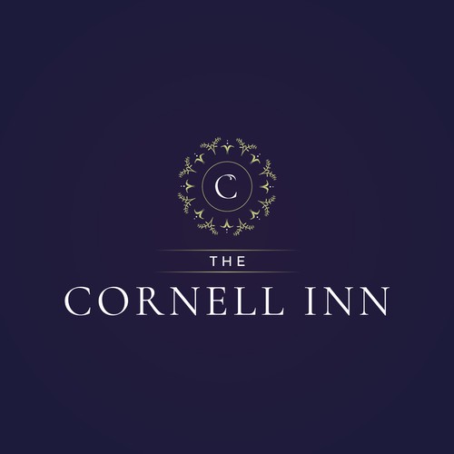 Luxury Boutique Hotel Logo for The Cornell Inn Design by Logicainfo ♥