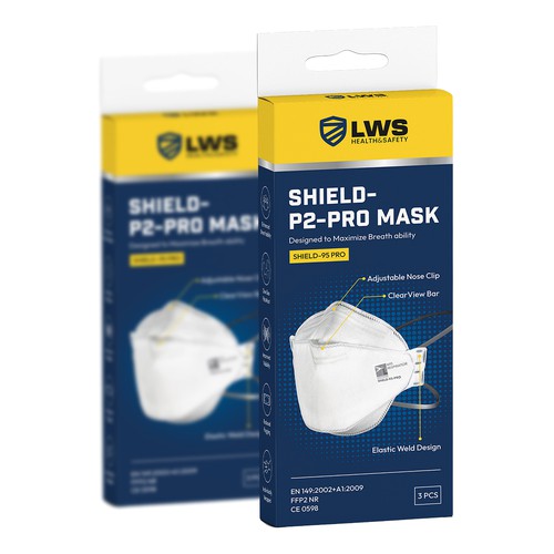Designs | SHIELD-P2-PRO Mask | Product packaging contest