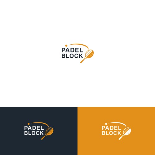 Padel business logo! Design by SPECTAGRAPH