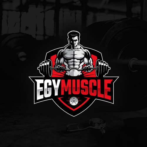 Bodybuilding fitness logo Design by MONADL