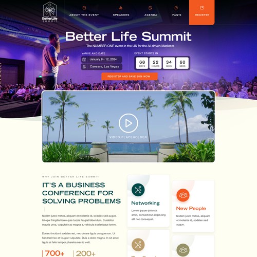 Event Website Design Needed for Wordpress Design by Deignerpro:D