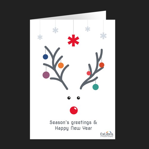 Design A Company Christmas Card For Ex Libris Card Or Invitation Contest 99designs