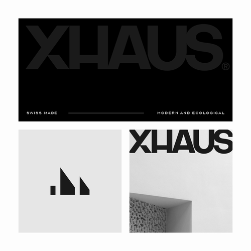 Design X Haus: logo for modern and ecological swiss made houses por bcostudios