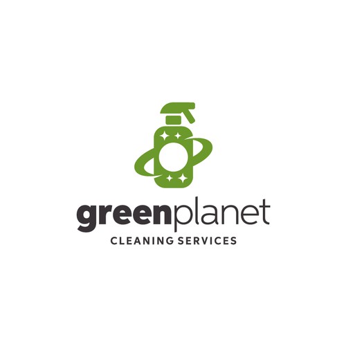 Design a Professional, Clean Logo for a Green Cleaning Company Design by bo_rad