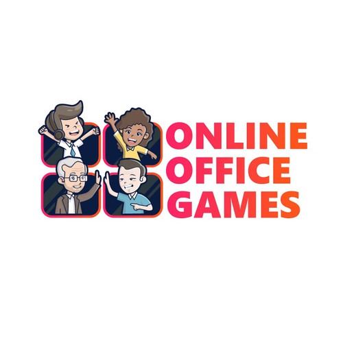 Logo for Online Office Games by teambuilding.com -- an event loved by Apple, Google, NASA and more. Design by dadan_pm