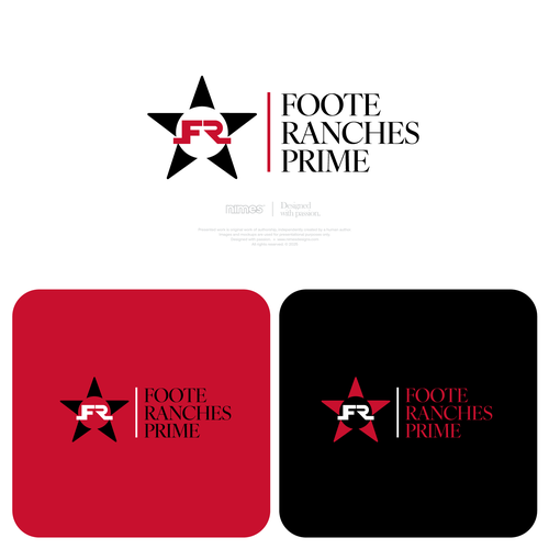 Help us design a high-end, luxury Beef brand for world-class steakhouses. Design by nmxdesigns™
