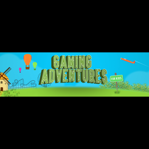 Create You Tube Channel Art for a video game channel for kids!!!!! This should be fun