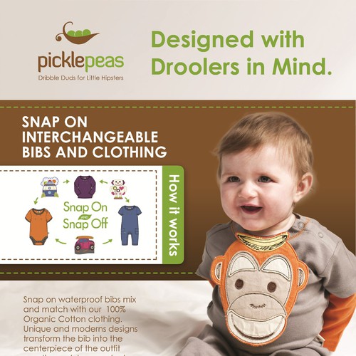 Design di Pickle Peas Needs a Design for In-Store Easel Display! di Da-Hee21