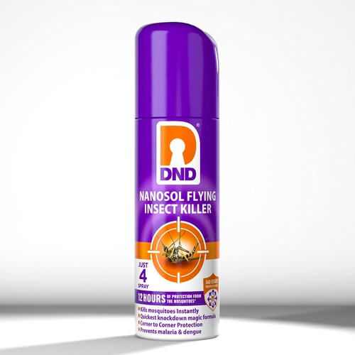 Design a standout label for a Super Effective Insect Killer Spray Design by P.D.S.