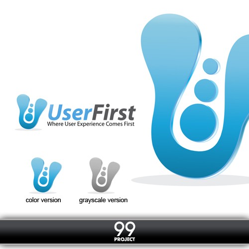 Logo for a usability firm Ontwerp door ::VUK::