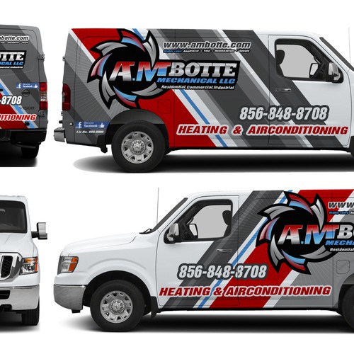 HVAC van wrap | Signage contest