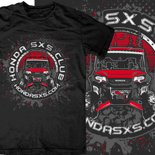 Off-Road T-Shirt for the Honda SxS Club! | T-shirt contest