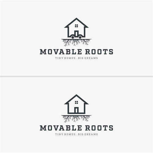 Movable Roots Tiny Home Builder Logo Logo Design Contest