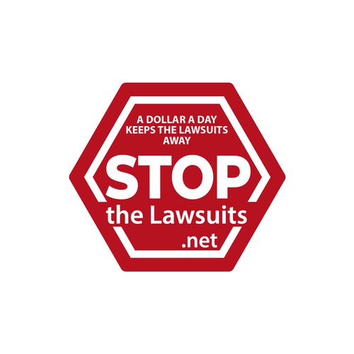 Stop The Lawsuits Design by creaturescraft