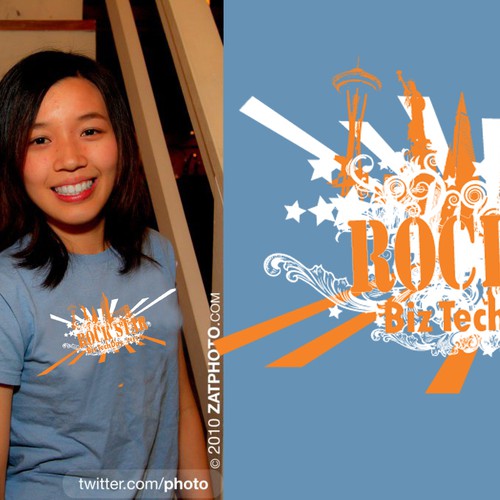 Give us your best creative design! BizTechDay T-shirt contest Design by elilang