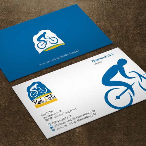 **modern Bike-store needs Business-Cards** Design by Xclusive16