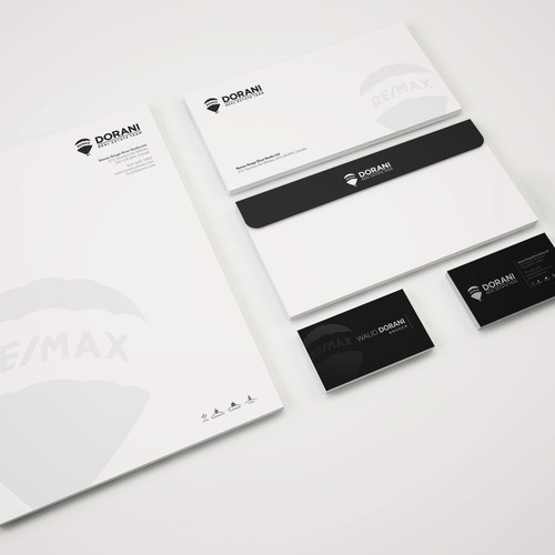 BUSINESS CARD, LETTERHEAD & ENVELOPE Design by @bh!jit