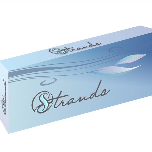 print or packaging design for Strand Hair Diseño de Dimadesign