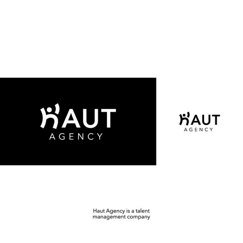 Talent agency logo design Design by Sino Studio