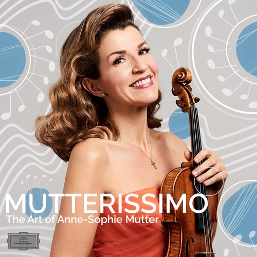 Illustrate the cover for Anne Sophie Mutter’s new album Design by Tiny_September