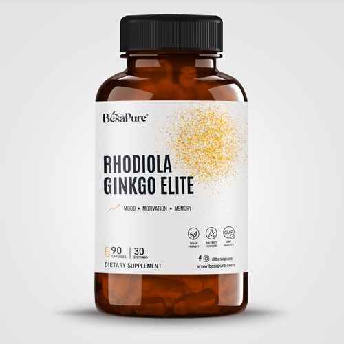 Premium Design For Health Supplement Design by SRGrafica