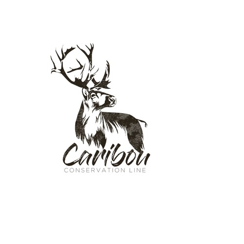 Logo design to help raise funds for Caribou species at risk in canada. Design by Anastasia Kristina