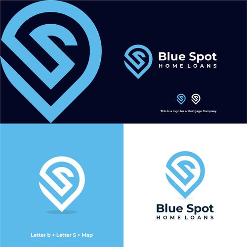 コンペ「Blue Spot Home Loans - Revised」のデザイン by lelevienさん 