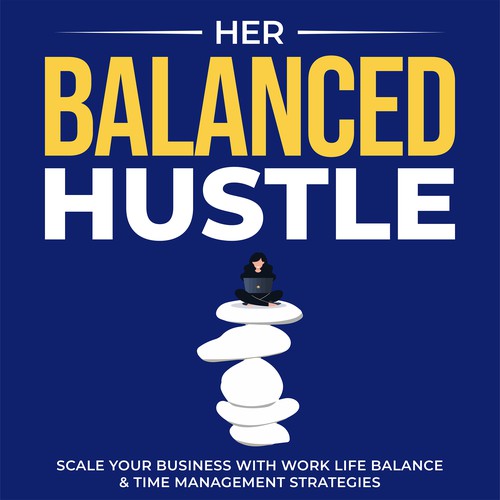 Her Balanced Hustle Cover Art Design by Unboxing Studio