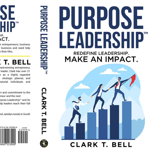 Purpose Leadership Book Cover Design by Bigpoints