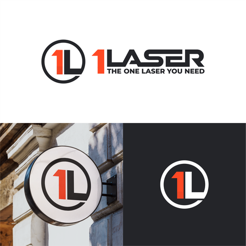 Please design the best logo for consumer laser industry for "1 Laser" Design by canda