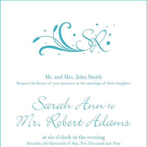 Letterpress Wedding Invitations デザイン by neeraj sarna