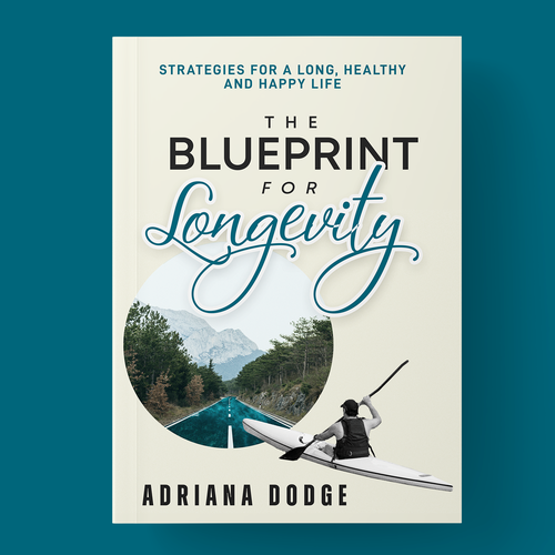 DESIGN A POWERFUL AND UNIQUE BOOK COVER "THE BLUEPRINT FOR LONGEVITY" Design by Mulyana D-Zign