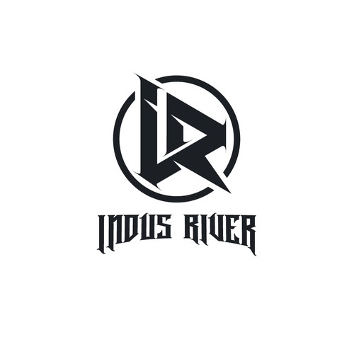 Indus River Metalcore Band Logo! Diseño de susa75