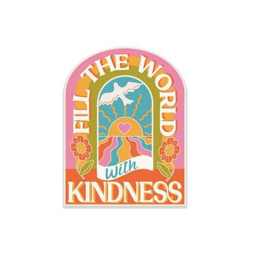 Design A Sticker That Embraces The Season and Promotes Peace Ontwerp door Evangelina