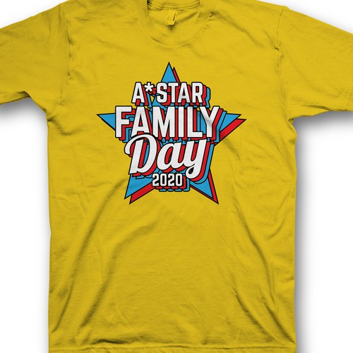 family day t shirt design