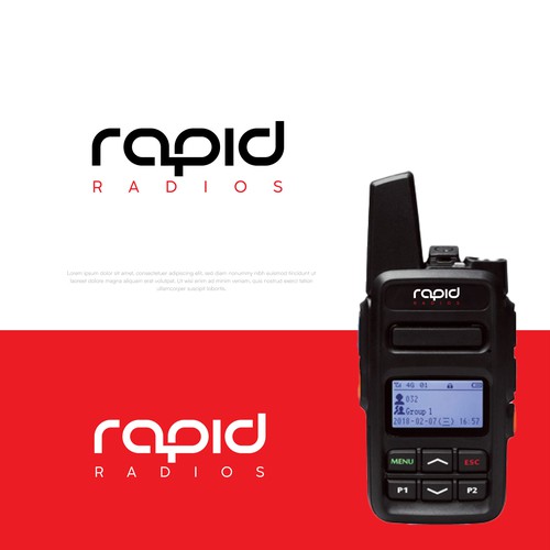 Masculine and Hip design for Walkie Talkie Brand Design by Half-Tone™