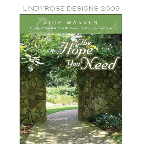 Design Rick Warren's New Book Cover Design by Lindyrose Designs