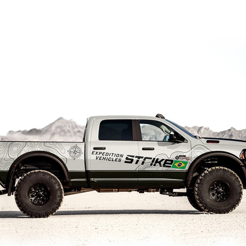 We need a great wrap design for STK EXPEDITION VEHICLES Design by Art Mahno ✔