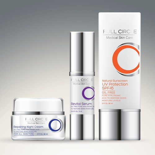 Full Circle Medical Skin Care Product Label | Product label contest