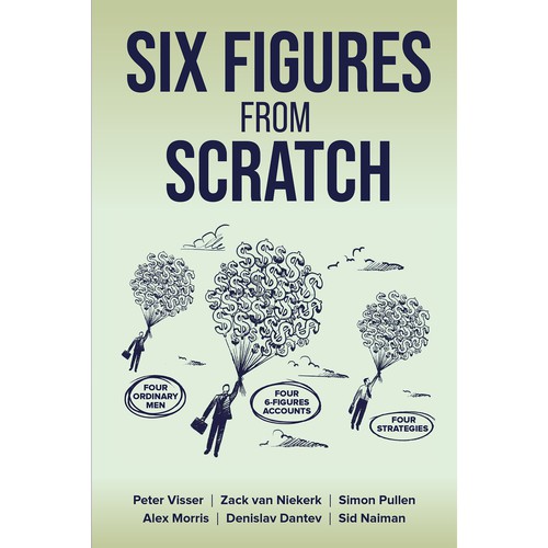 Design an E-book cover that teaches people how to build 6-figure trading accounts, that pops! Design by Graphics House