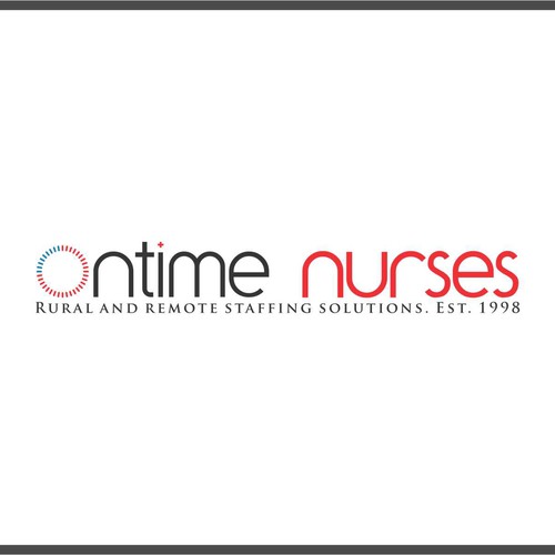 logo and business card for Ontime Nurses Réalisé par 'tie