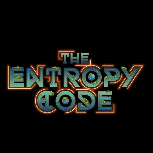 "What is the meaning of Life? Are we mere simulations?" Find Out! MOVIE TITLE CARD for "The Entropy Code" Design by T U A N H