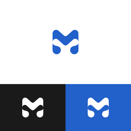 🤘Bold, minimal, epic "M" logo for a growing company🤘 Design by slamet77