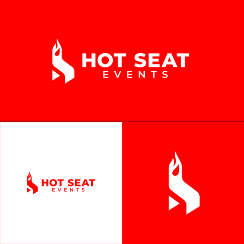 Impactful Logo For 'Hot Seat Events' – Learn from Industry Experts Through Livestreams & Events. Design réalisé par AH Designs ⭐️