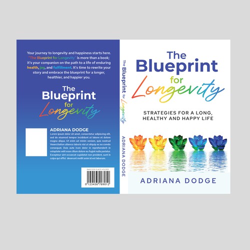 DESIGN A POWERFUL AND UNIQUE BOOK COVER "THE BLUEPRINT FOR LONGEVITY" Design by Mulyana D-Zign