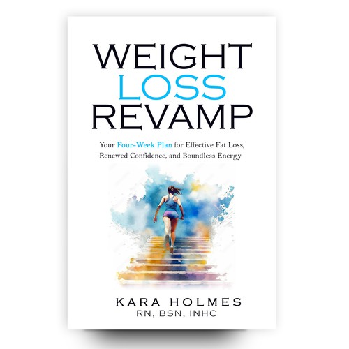Design an eye-grabbing, compelling cover for a book on lasting weight loss Design by libzyyy