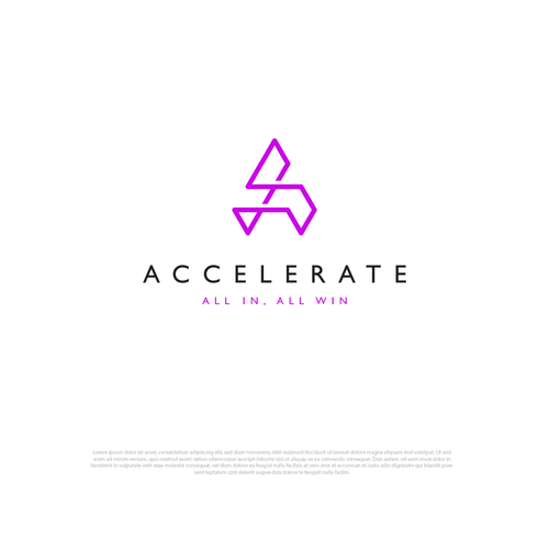 Accelerate 2024 Logo Comps Design by reflect the style