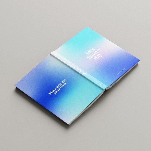 Minimalistic pinterest vibe for a self help journal cover Design by Faisal Zulmi™