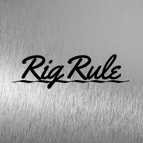 Rig Rule needs Lettering Design (wordmark) Design by designRays